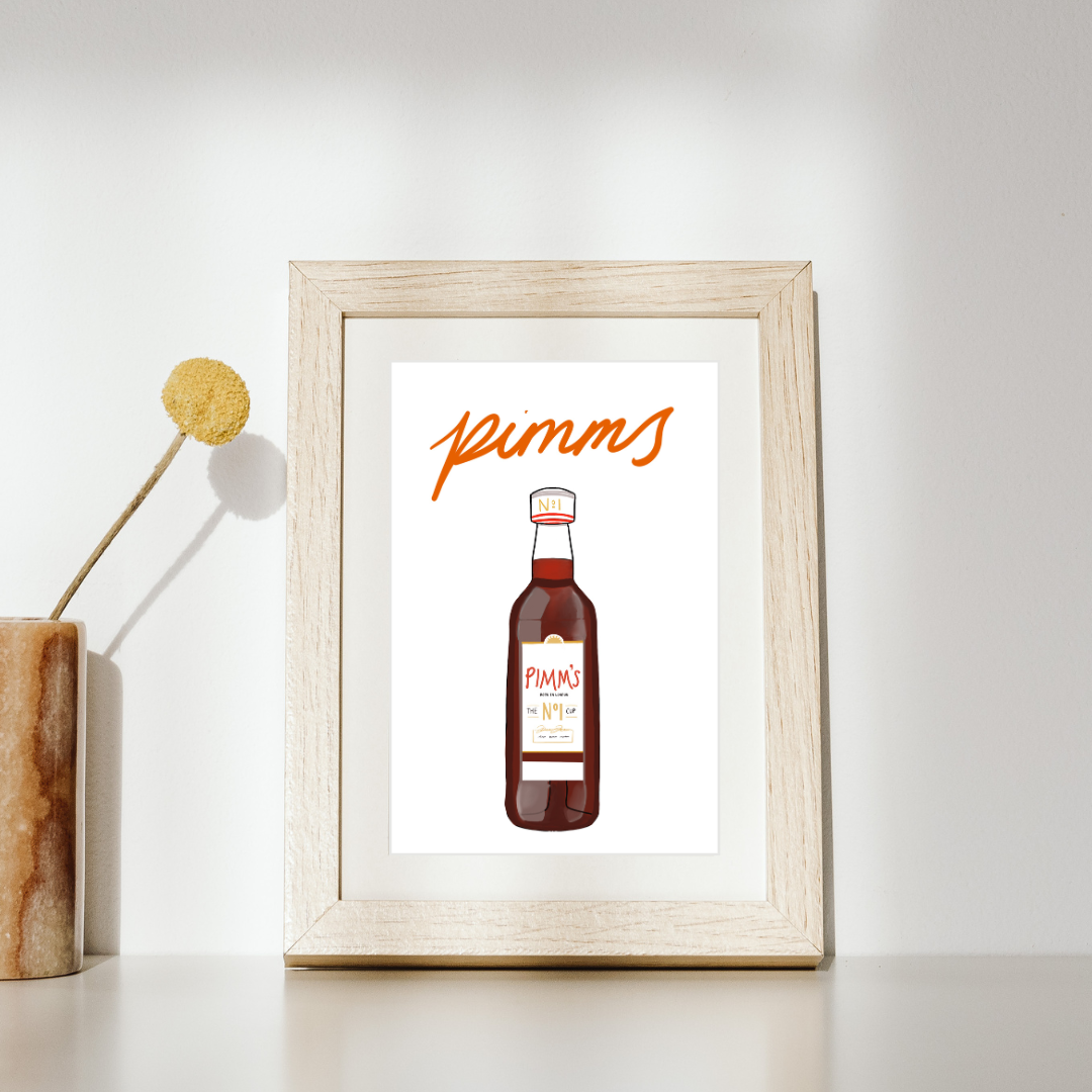 Pimms Bottle